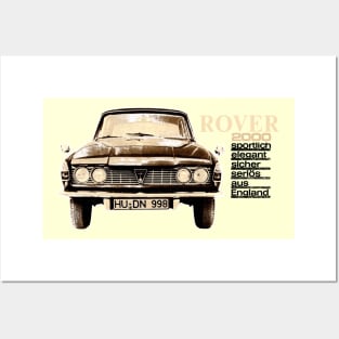 ROVER P6 2000 - German advert Posters and Art